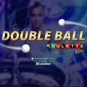logo double ball roulette evolution